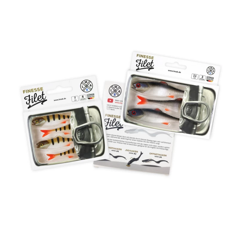 Finesse Filet 7cm (4-pack) 4 Finesse Filet 7cm (4-pack) - Image 2