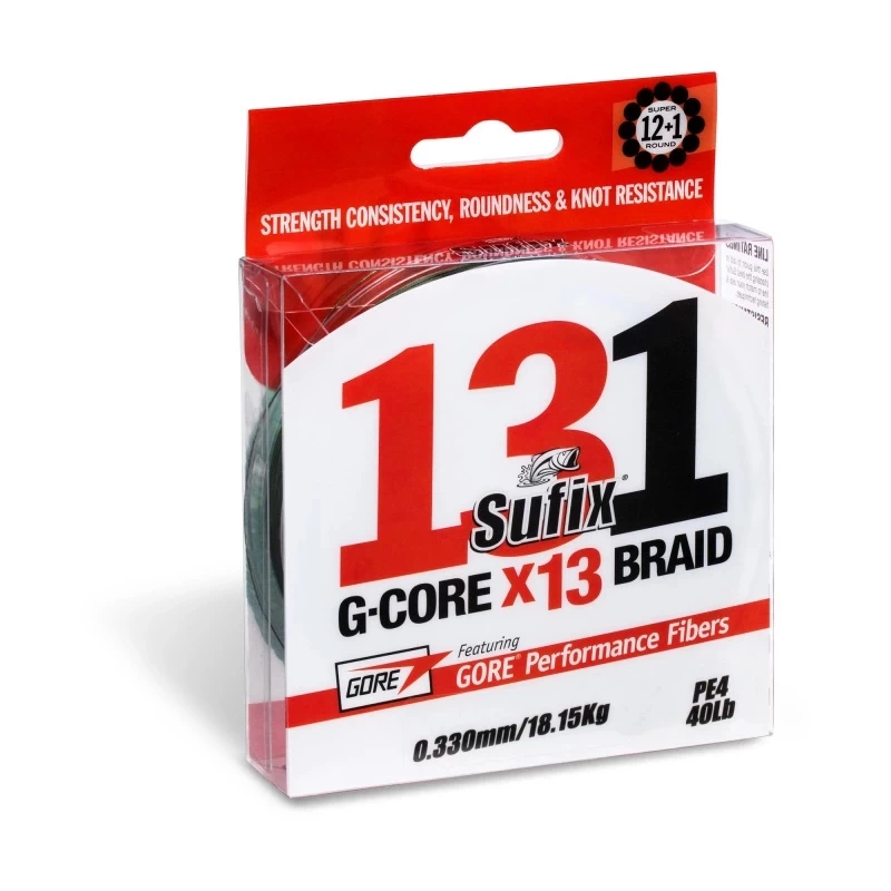 Sufix 131 G-Core X13 Braid Neon Chartreuse 150m 3 Sufix 131 G-Core X13 Braid Neon Chartreuse 150m