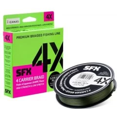 Sufix SFX 4X Braid Low Vis Green 137m