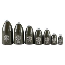 LMAB Tungsten Bullet Weights -Angelrollen 166 137573r 3