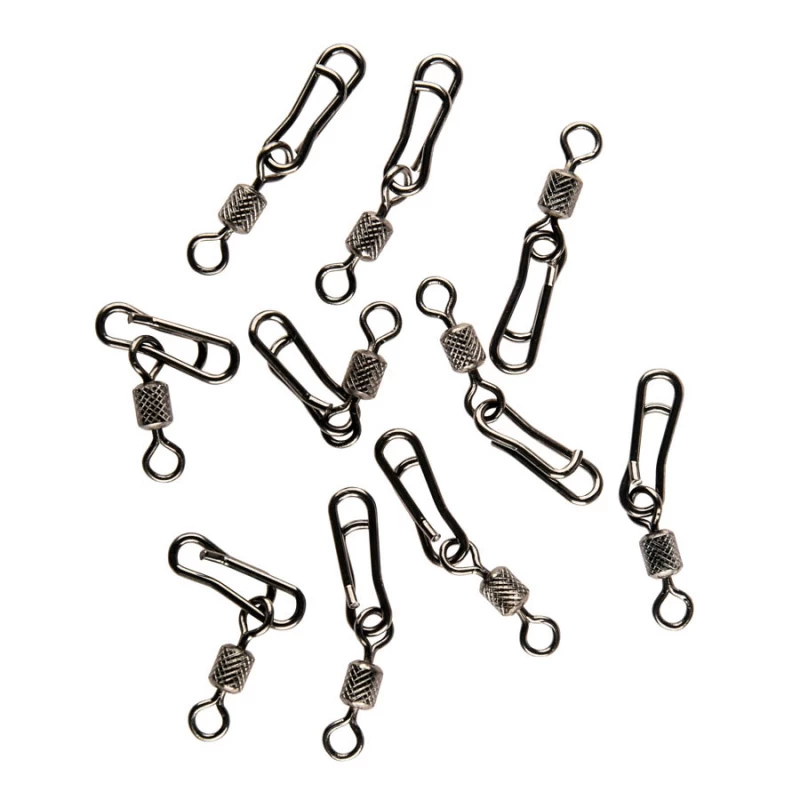 IFISH Ultrastrong Swivel With Snap (10pcs) 4 IFISH Ultrastrong Swivel With Snap (10pcs) - Image 2