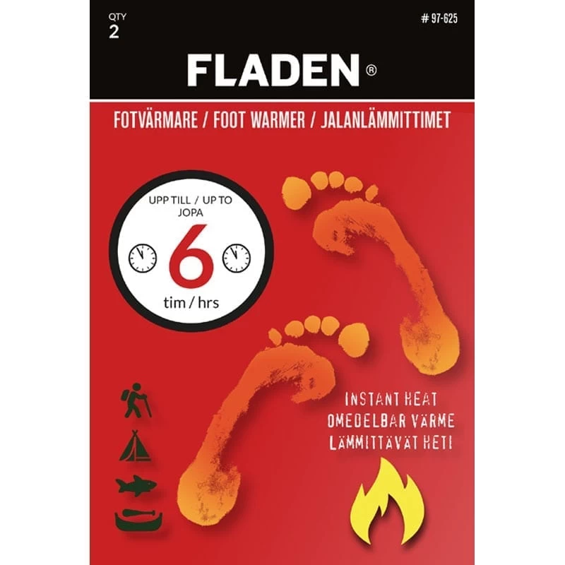 Fladen Fußwärmer 7cm X 9cm (2-pack) 3 Fladen Fußwärmer 7cm X 9cm (2-pack)