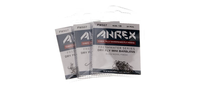 Ahrex FW507 - Dry Fly Mini - Barbless 5 Ahrex FW507 - Dry Fly Mini - Barbless - Image 3