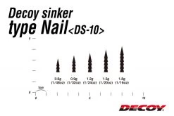 Decoy DS-10 Sinker Type Nail 11 Decoy DS-10 Sinker Type Nail -Angelrollen DDS1006r 5