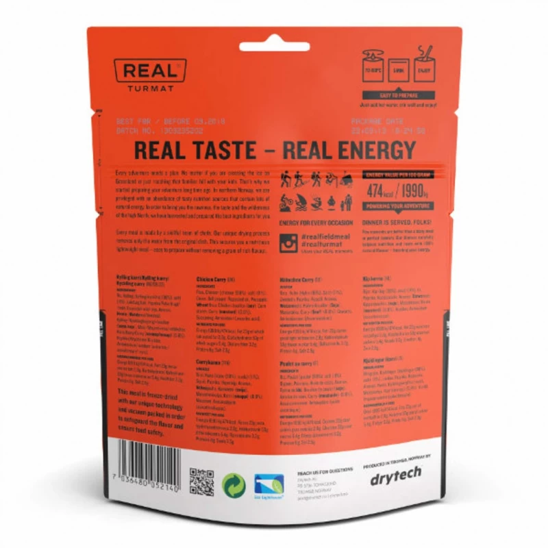 Real Turmat Chicken Curry 4 Real Turmat Chicken Curry - Image 2