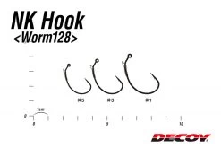 Decoy Worm128 NK Hook -Angelrollen DW1281r 4