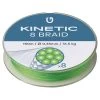 Kinetic 8 Braid 150m Fluo Green -Angelrollen F500 023r 1