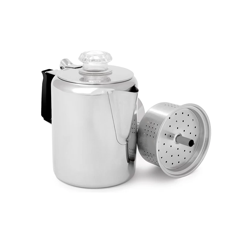 GSI Outdoors Glacier Stainless 6 Cup Percolator 3 GSI Outdoors Glacier Stainless 6 Cup Percolator