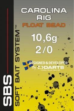 Darts Carolina Rig Med Flytpärla - 10g -Angelrollen K7863 2010 3