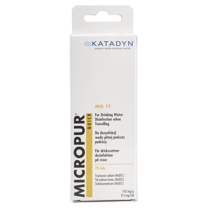Katadyn Micropur Quick MT1T - 70 Tablets 3 Katadyn Micropur Quick MT1T - 70 Tablets