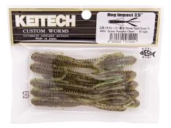 Keitech Hog Impact 8,9cm (10stk) -Angelrollen KEI 5835CT02r 2
