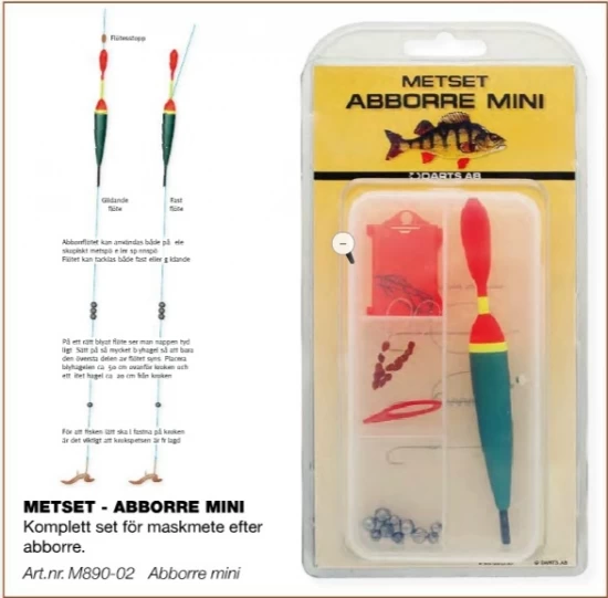 Darts Angelset - Barsch Mini 3 Darts Angelset - Barsch Mini
