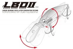 Megabass Deep-X 100 LBO -Angelrollen MB DX100LBO 473455216r 5