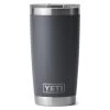 Yeti Rambler 20 Oz Tumbler - Charcoal -Angelrollen SKU 0305 CHA 1