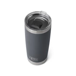 Yeti Rambler 20 Oz Tumbler - Charcoal -Angelrollen SKU 0305 CHA 3