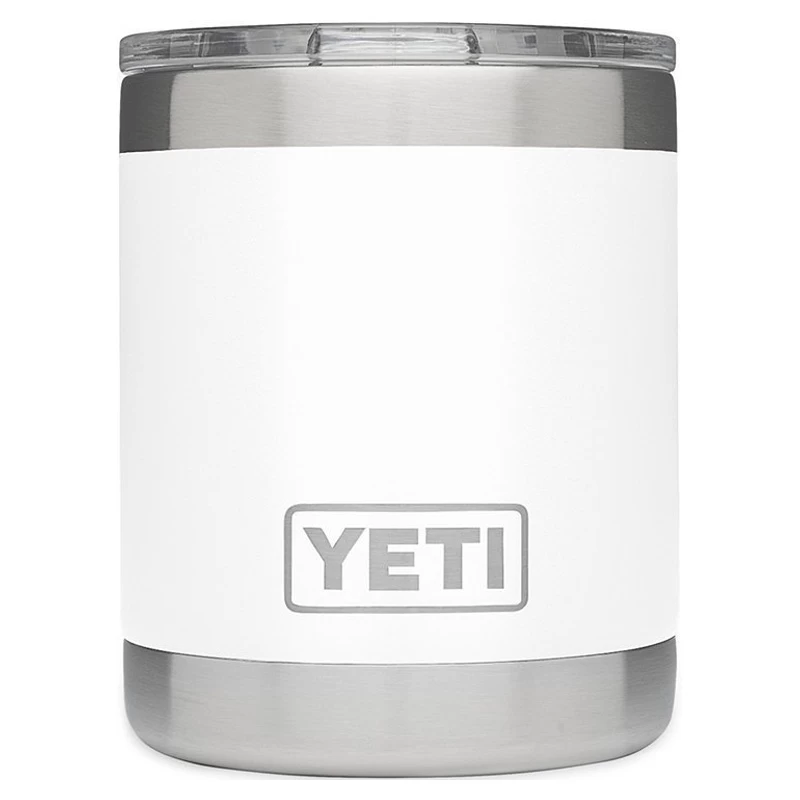 Yeti Rambler 10 Oz Lowball - White 3 Yeti Rambler 10 Oz Lowball - White
