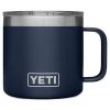 Yeti Rambler 14 Oz Mug - Navy 2 Yeti Rambler 14 Oz Mug - Navy -Angelrollen SKU 304 1402 1