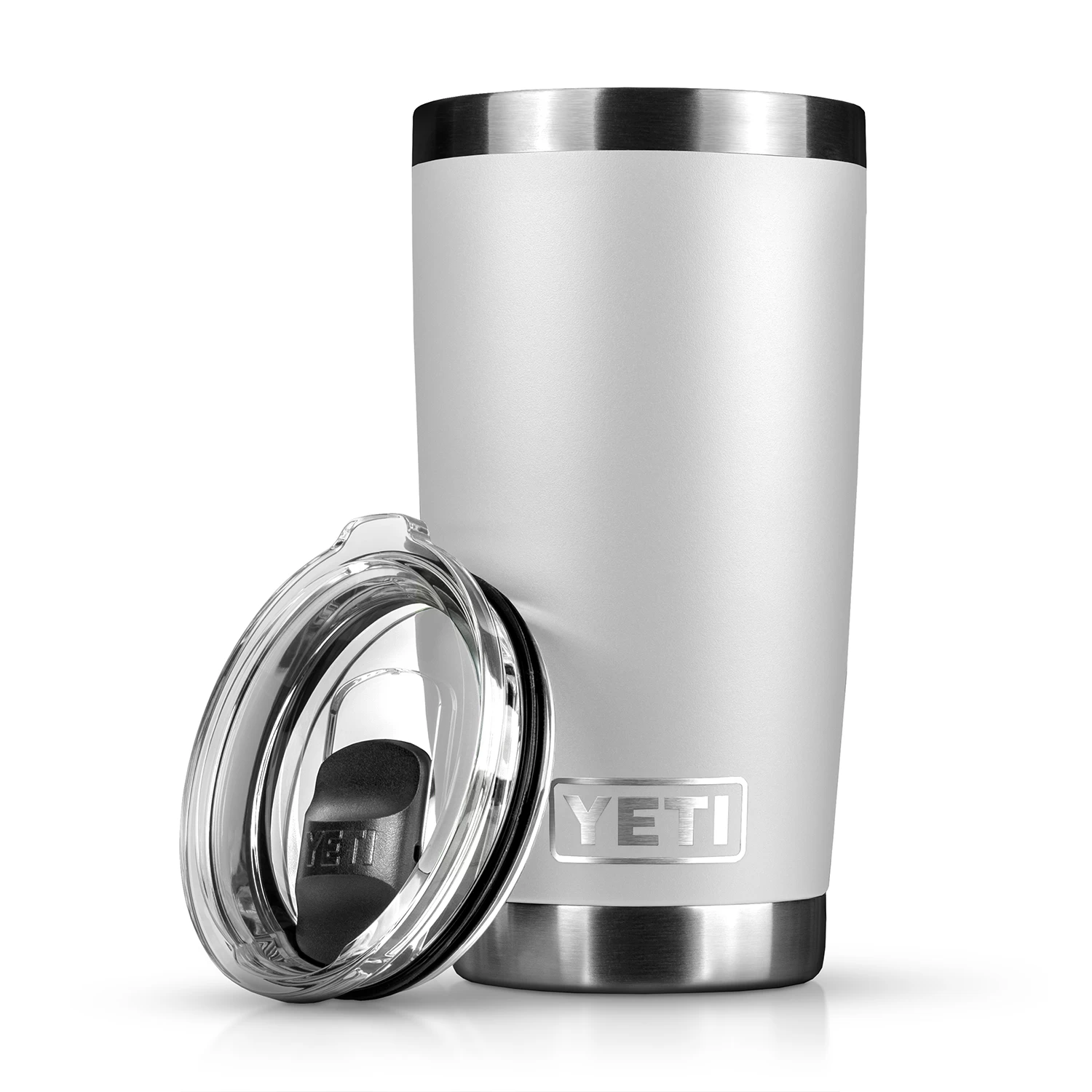 Yeti Rambler 20 Oz Tumbler - White 3 Yeti Rambler 20 Oz Tumbler - White