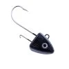 SvartZonker Deep Sea McRubber Jig Head, Black And Glitter -Angelrollen SZ109604r 1