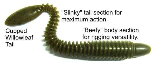 Lunker City Ribster 7,5cm (12-Pack) 4 Lunker City Ribster 7,5cm (12-Pack) - Image 2